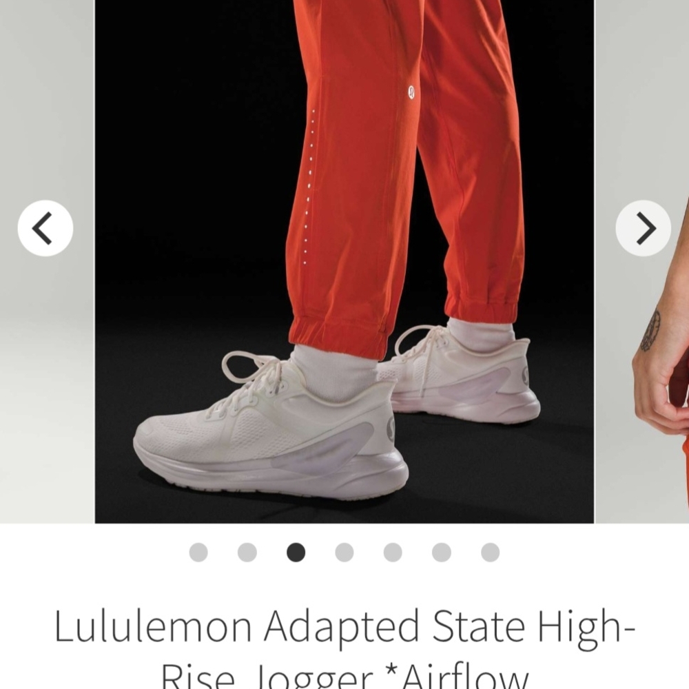 Lululemon Vibrant Orange Leggings Never Worn Excellent Condition No Tag